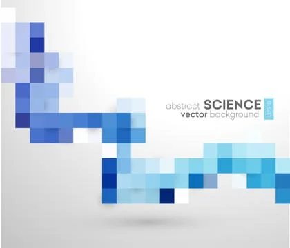 Vector Abstract geometric background with mosaic Stock Illustration