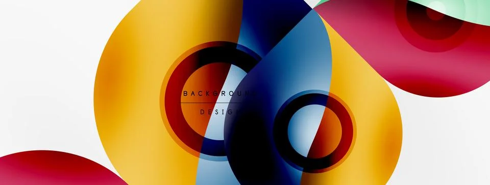 Vector abstract geometric background. Techno flower petals concept. Wallpaper or Stock Illustration