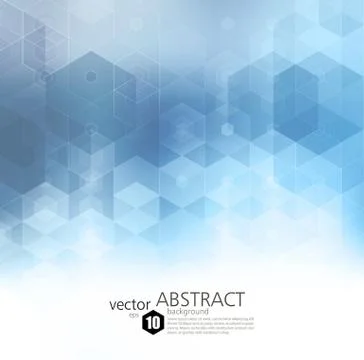Vector Abstract geometric background. Template brochure design Stock Illustration
