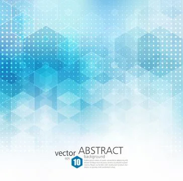 Vector Abstract geometric background. Template brochure design Stock Illustration