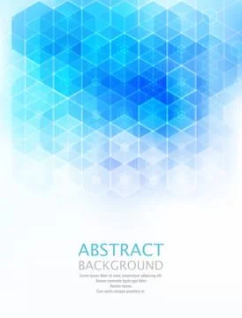Vector Abstract geometric background. Template brochure design Stock Illustration