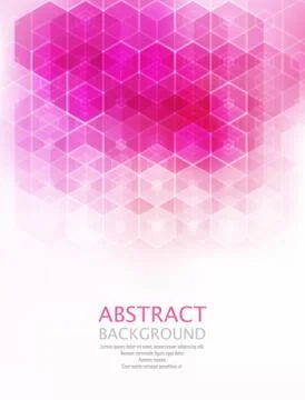 Vector Abstract geometric background. Template brochure design Illustrazione stock