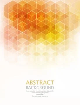 Vector Abstract geometric background. Template brochure design Stock-Illustration