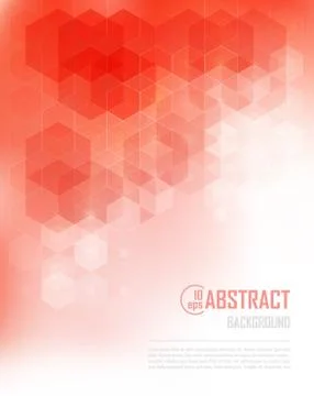 Vector Abstract geometric background. Template brochure design Stock Illustration