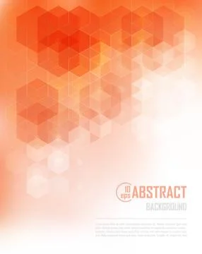 Vector Abstract geometric background. Template brochure design Stock Illustration