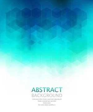 Vector Abstract geometric background. Template brochure design Stock-Illustration