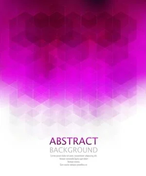 Vector Abstract geometric background. Template brochure design Stock Illustration