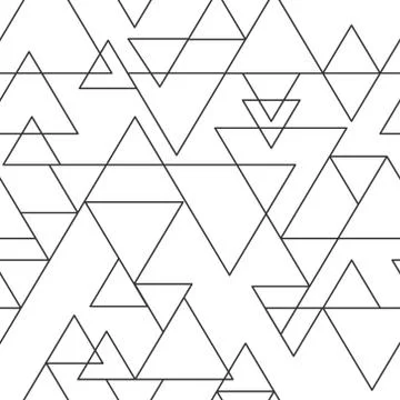 Vector abstract geometric background for texture, textiles and wrappers Stock Illustration