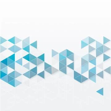Vector abstract geometric background with triangle Illustrazione stock