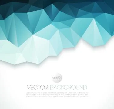 Vector abstract geometric background with triangle Illustrazione stock