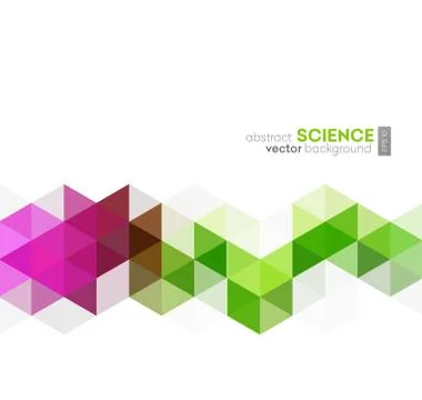 Vector Abstract geometric background with triangles Stock Illustration