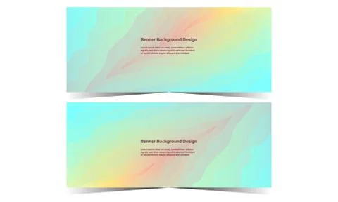 Vector abstract geometric design banner web template. Unique design. Vector i Stock Illustration
