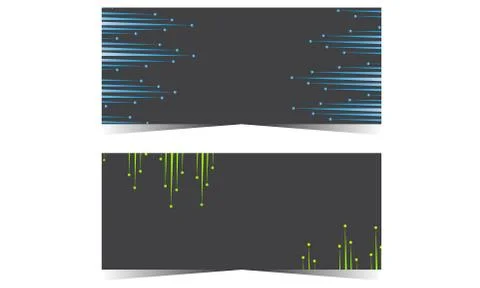 Vector abstract geometric design banner web template. Unique design. Vector i Stock Illustration