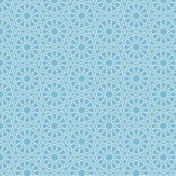 Vector abstract geometric islamic background. Based on ethnic muslim ornament Illustrazione stock