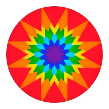 Vector abstract geometric paper cut background Stock Illustration