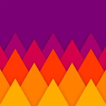 Vector abstract geometric paper cut background Stock Illustration