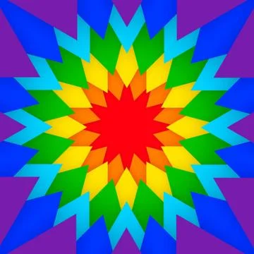 Vector abstract geometric paper cut background Stock Illustration