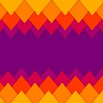 Vector abstract geometric paper cut background Stock Illustration