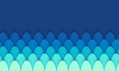 Vector abstract geometric paper cut background Stock Illustration