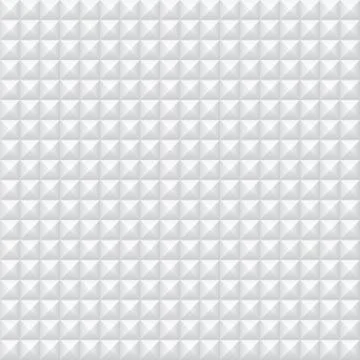 Vector abstract geometric seamless background in grey and white colors Stock Illustration