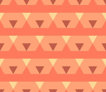 Vector abstract geometric seamless pattern. Illustrazione stock