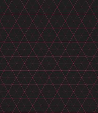 Vector abstract geometric seamless pattern. Stock Illustration