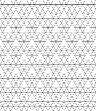 Vector abstract geometric seamless pattern. Stock-Illustration
