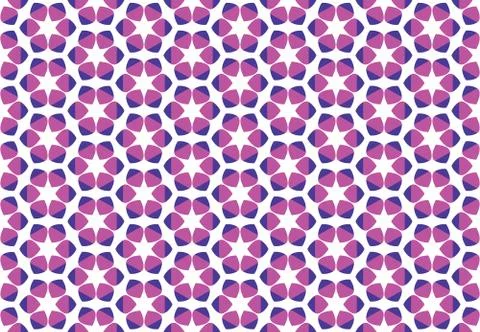 Vector abstract geometric seamless pattern, background texture. In purple, vi Stock Illustration