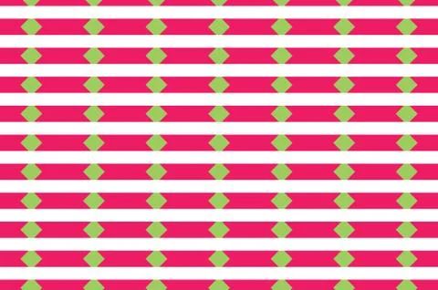 Vector abstract geometric seamless pattern. Background texture. In red, green Illustrazione stock