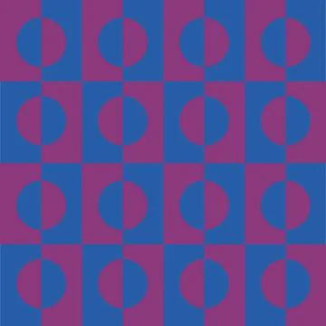 Vector Abstract geometric seamless pattern, Retro background Stock Illustration