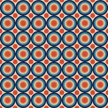 Vector Abstract geometric seamless pattern, Retro background Ilustración de archivo