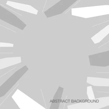 Vector Abstract geometric shape from purple cubes Stock Illustration