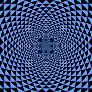 Vector abstract geometry decoration. Stock Illustration