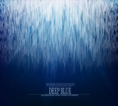 Vector abstract glacier underwater background design Stock Illustration
