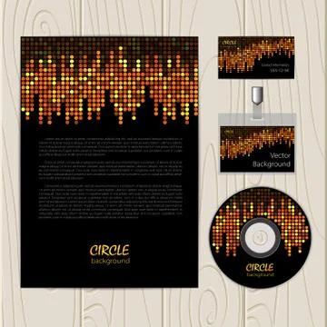 Vector abstract glowing background. Eps10 Stock Illustration