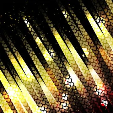 Vector abstract glowing disco background Stock Illustration