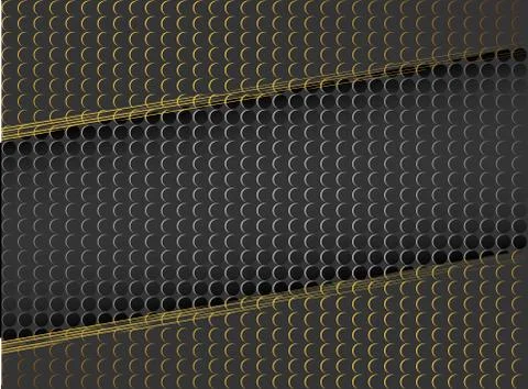 Vector abstract gold sparkle glitter background. Luxury pattern. Black backgr Stock Illustration