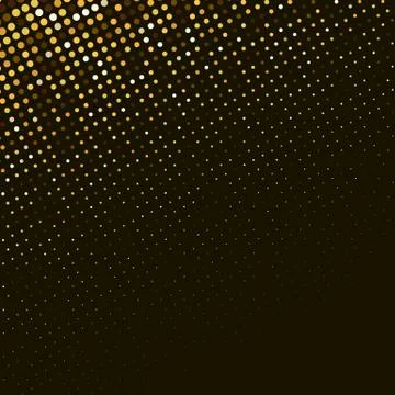 Vector abstract golden halftone background Stock Illustration