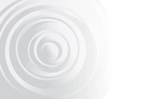 Vector : Abstract gray circles on white background Stock Illustration