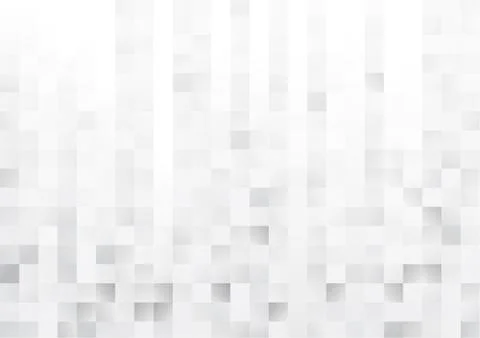 Vector : Abstract gray square on white background Stock Illustration