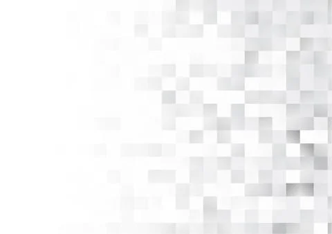 Vector : Abstract gray square on white background Stock Illustration