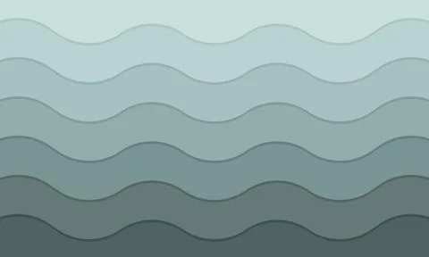 Vector abstract gray wavy background Stock Illustration