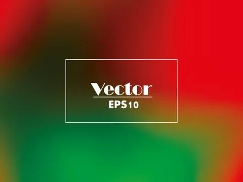 Vector abstract green-red gradient background Stock Illustration
