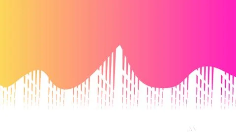 Vector abstract of grunge background. gradient color wave. illustration of de Illustrazione stock