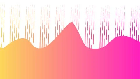 Vector abstract of grunge background. gradient color wave. illustration of de Ilustración de archivo