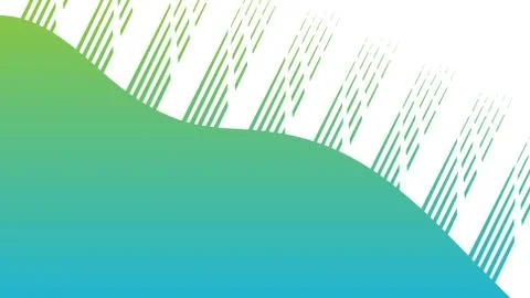 Vector abstract of grunge background. gradient color wave. illustration of de Illustrazione stock