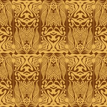 Vector abstract grunge elements seamless pattern Stock Illustration