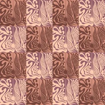 Vector abstract grunge elements seamless pattern Stockillustratie