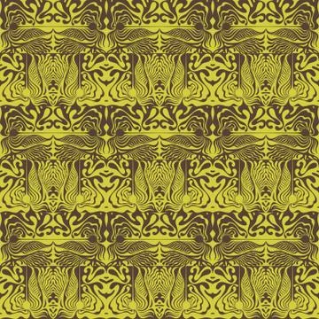 Vector abstract grunge elements seamless pattern Stockillustratie