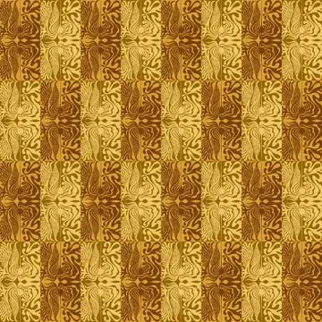 Vector abstract grunge elements seamless pattern Stock Illustration